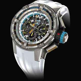 Replica Richard Mille Watch-RM 060-01 Flyback Chronograph Regatta Les Voiles de Saint Barth Titanium